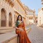 Party Wear Soft Rangoli Silk Saree