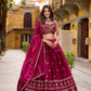 Rangoli Sequins and Thread Embroidery Work Lehenga Choli