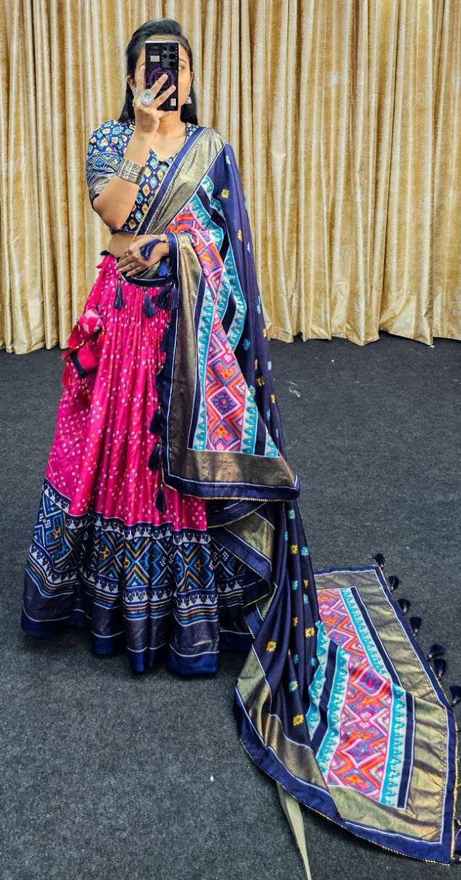 Tradition meets Contemporary Style in Every Printed Lehengha Choli