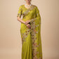 Party Wear Soft Fendy Chiffon Saree