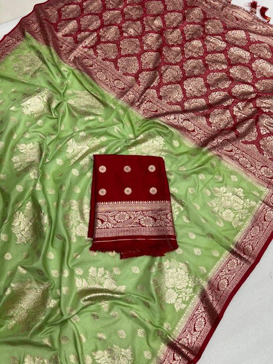 Je vous présente le plus beau sari chap dye