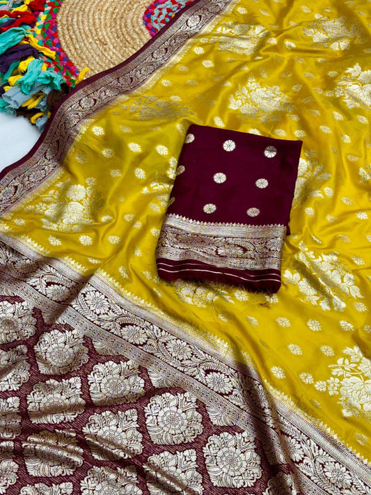 Je vous présente le plus beau sari chap dye