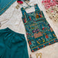 organza digital printed kurta