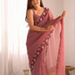 New Pastel Range Multi Thread work Saree Collection