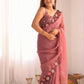 New Pastel Range Multi Thread work Saree Collection