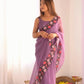 New Pastel Range Multi Thread work Saree Collection