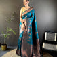 Super Soft silk banarasi saree with beautiful copper jari Saree