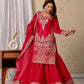 Launching New Designer Party Wear Look Top Sharara Plazzo and Dupatta