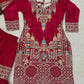 Launching New Designer Party Wear Look Top Sharara Plazzo and Dupatta