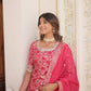 Viscose Jacquerd Sequins & zari Embroidered work
