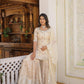 Viscose Jacquerd Sequins & zari Embroidered work