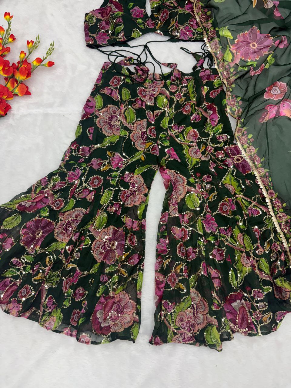 Presenting You Most Beautiful Latest Palazzo Collection