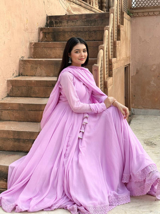 PREMIUM READYMADE ANARKALI SUIT SET [3 XL]