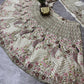 Einführung eines 4 Meter ausgestellten Coding Sequins Work Lehenga