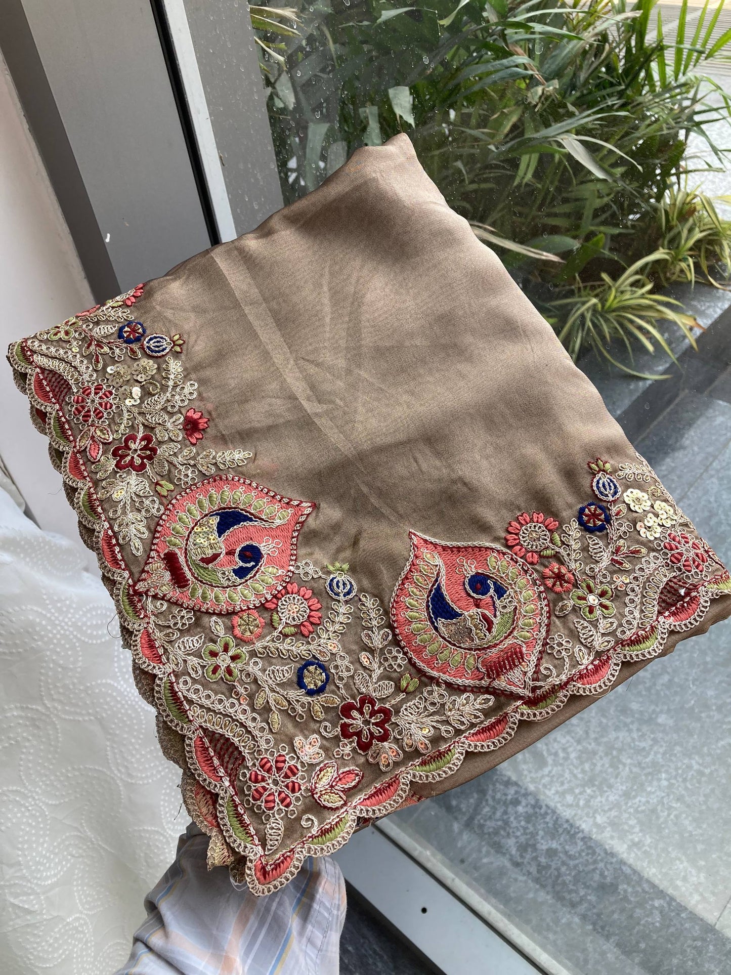 Party Wear Soft Rangoli Silk Saree