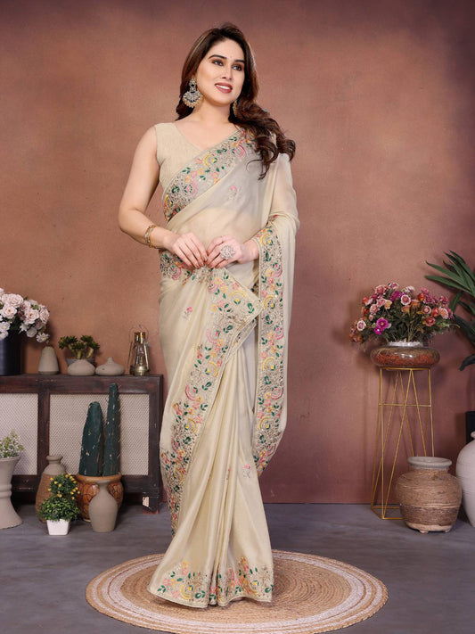 Party Wear Soft Silk Saree