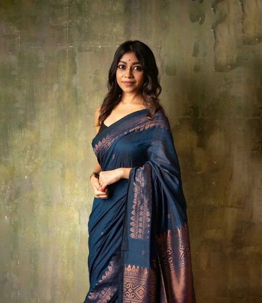 SOFT LICHI SILK CLOTH SAREE
