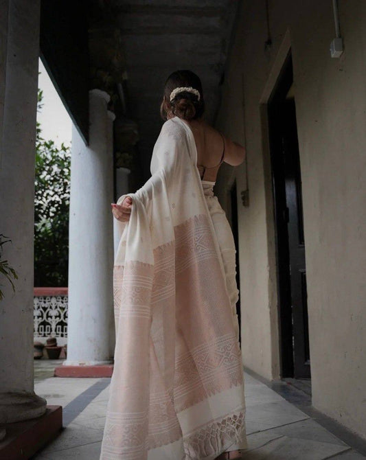 SOFT LICHI SILK CLOTH SAREE