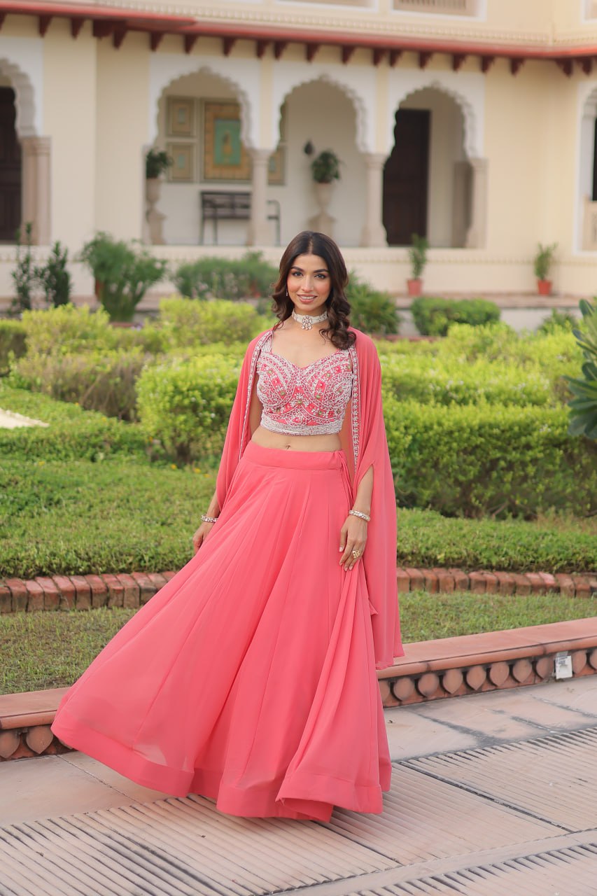 PREMIUM READYMADE LEHENGA CHOLI WITH KOTI