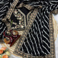 Beautiful leriya print with lace border work saree