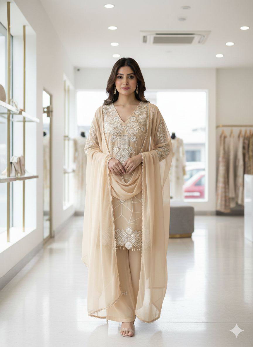 EID EXCLUSIVE AND TRENDY FOR WEDDING SEASON PLAZZO