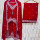 DESIGNER WEAR SEQUENCE EMBROIDERY ON FOX GEORGETTE