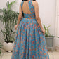Beautifully printed lehenga with rich all over floral motifs