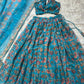 Beautifully printed lehenga with rich all over floral motifs