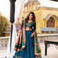Vichitra Silk Sequins and Thread Embroidery Work Lehenga Choli