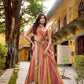 Carika Silk Stitched With Canvas and Can Can Lehenga