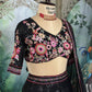 Einführung eines 4 Meter ausgestellten Coding Sequins Work Lehenga