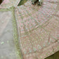 Launching 4 Meter Flared Butterfly Net Lehenga