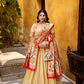 Silk Paithani Zari Weaving Work With Lace Border Lehenga