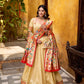 Silk Paithani Zari Weaving Work With Lace Border Lehenga
