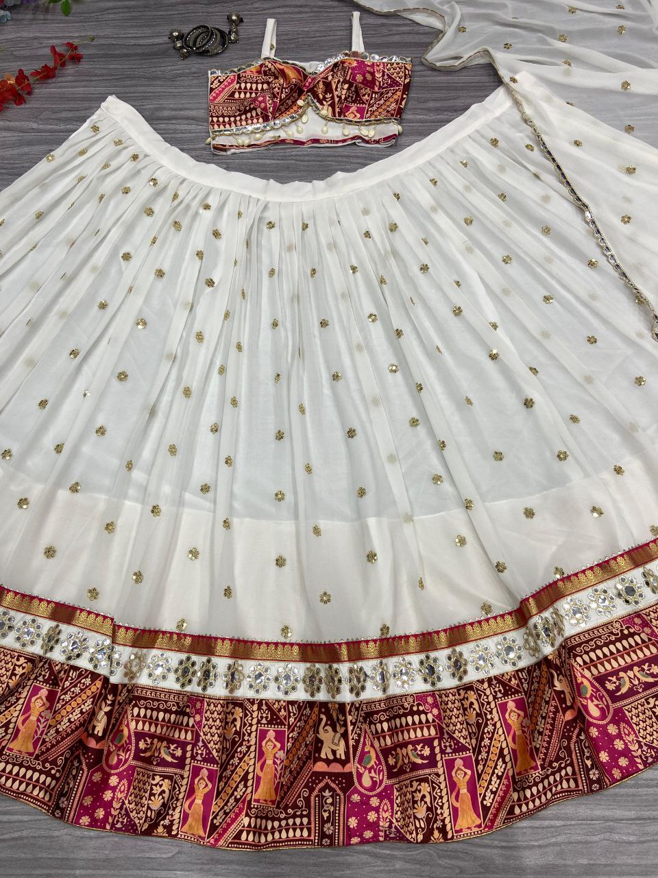 Presenting You Most Beautiful Latest Designer Navratri Lehenga Collection