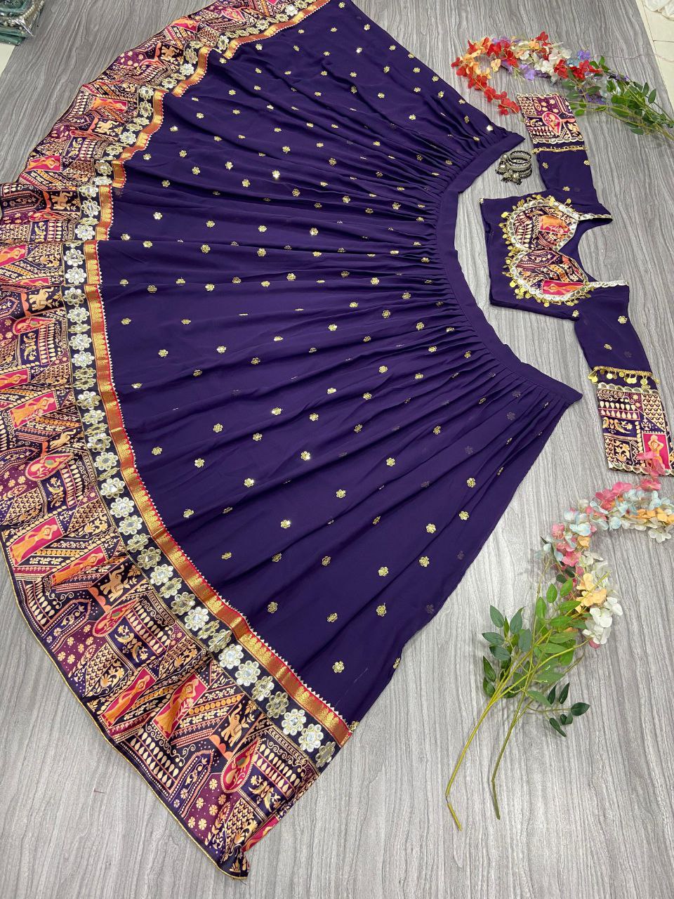 Presenting You Most Beautiful Latest Designer Navratri Lehenga Collection