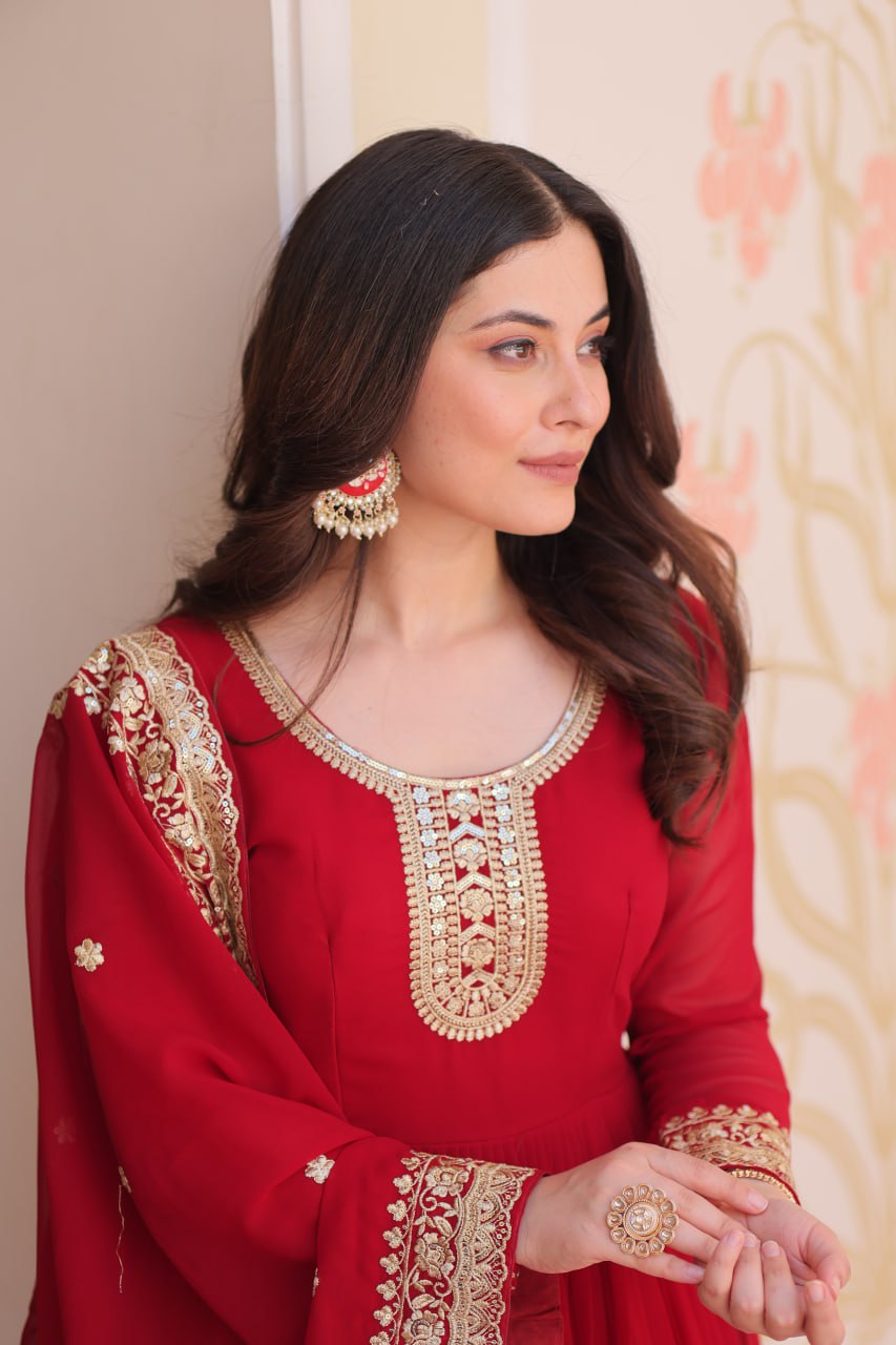 PREMIUM DESIGNER READYMADE GOWN-DUPATTA COLLECTIONS 2025
