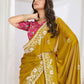 Wedding Wear Haldi Special Exclusive Party Wear Saree