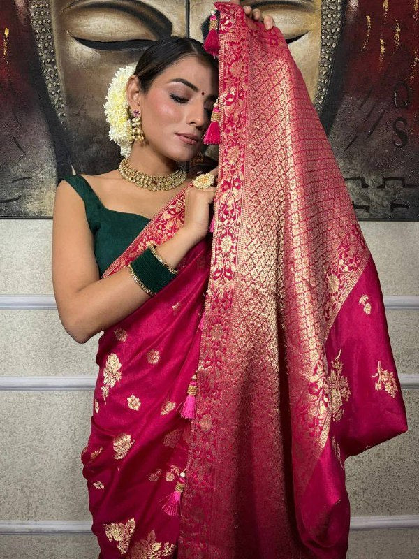 SOFT LICHI SILK CLOTH SAREE