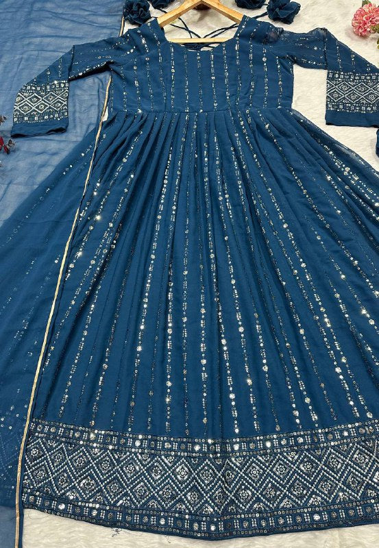 DESIGNER LUXURY ANARKALI SUIT SET