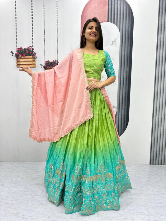 Chinon Launching New Festival Lehenga Choli