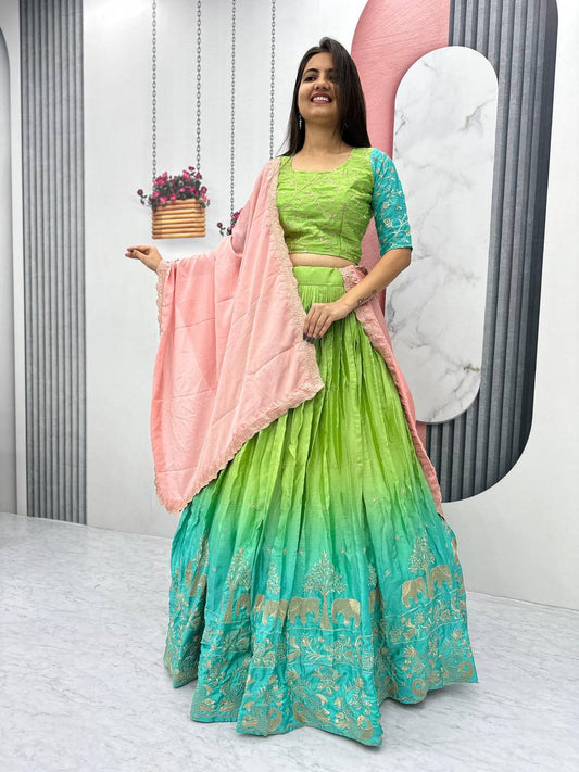 Chinon Launching New Festival Lehenga Choli