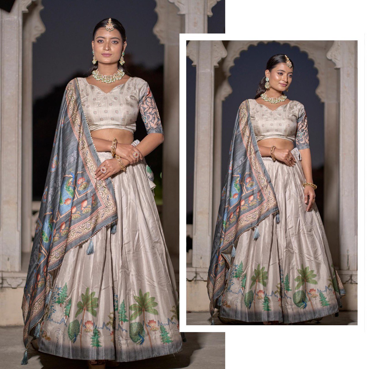 Designer Kalamkari Lehenga Sets