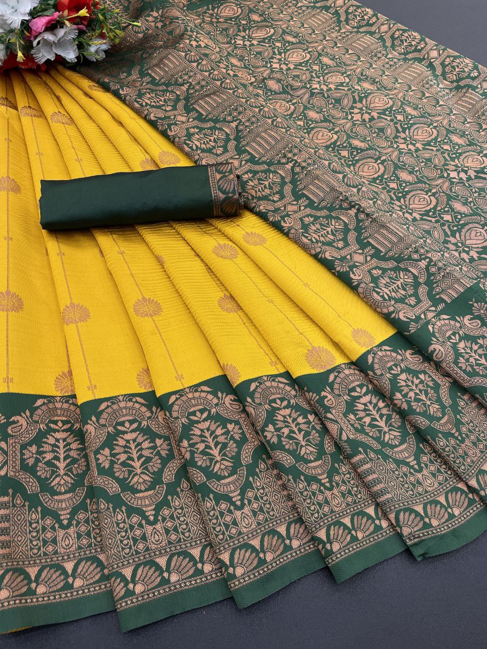 SOFT LICHI SILK CLOTH SAREE