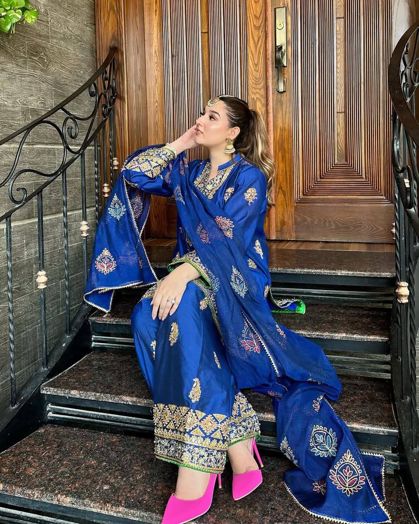 CHINON SILK  WITH BEAUTIFUL SEQUINS EMBROIDERY WORK