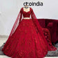 Launching 4 meter flared Soft Butterfly Net Sequins Embroidered Work Lehenga