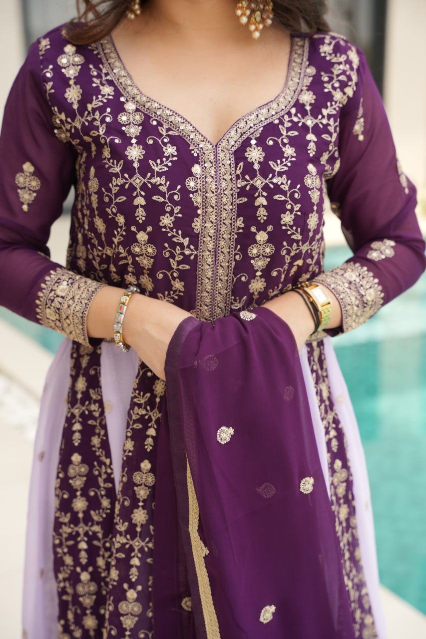 PREMIUM DESIGNER READYMADE GOWN DUPATTA COLLECTIONS 2025