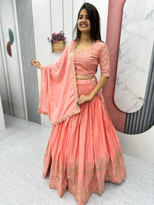 Chinon Launching New Festival Lehenga Choli