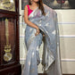 BEAUTIFUL RICH PALLU & JACQUARD WORK ON ALL OVER THE SAREE
