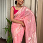BEAUTIFUL RICH PALLU & JACQUARD WORK ON ALL OVER THE SAREE
